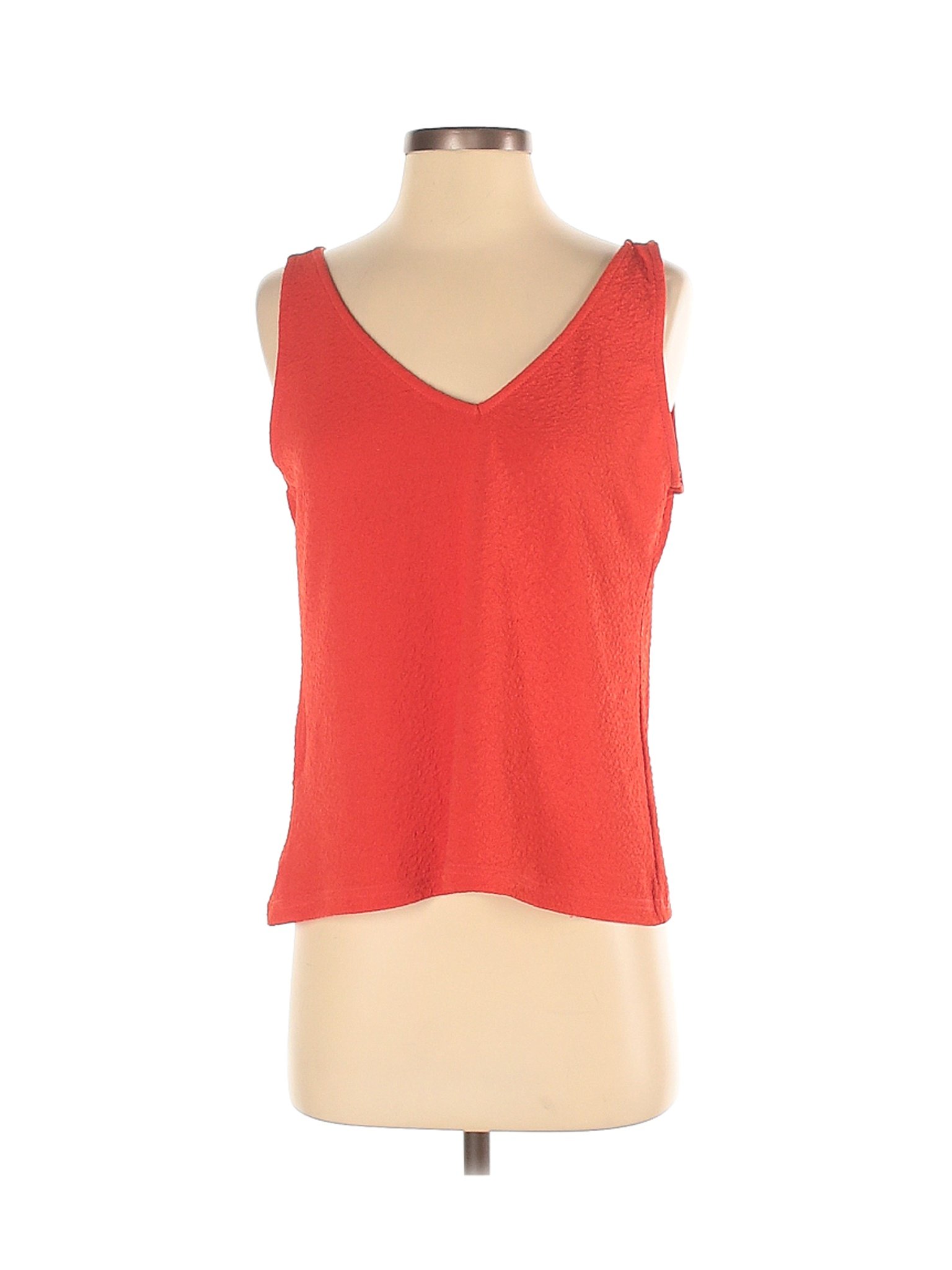 Assorted Brands Women Orange Sleeveless Top S | eBay