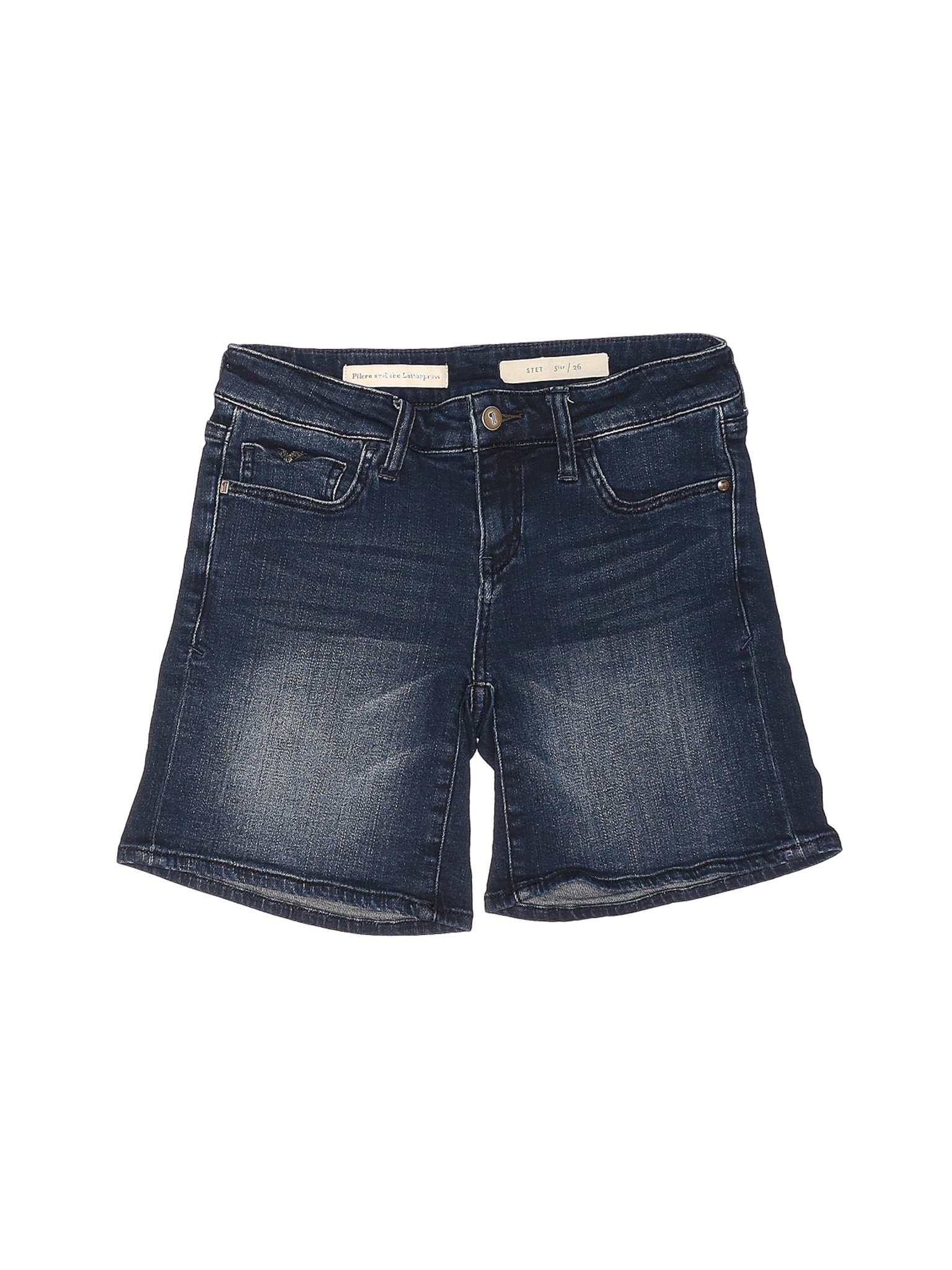 pilcro denim shorts