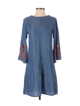 long sleeve corset dress MissJophiel Sleeves Sky Blue 3D Floral Beaded Glamorous Brown Chiffon Off Color:Agave Mididress
