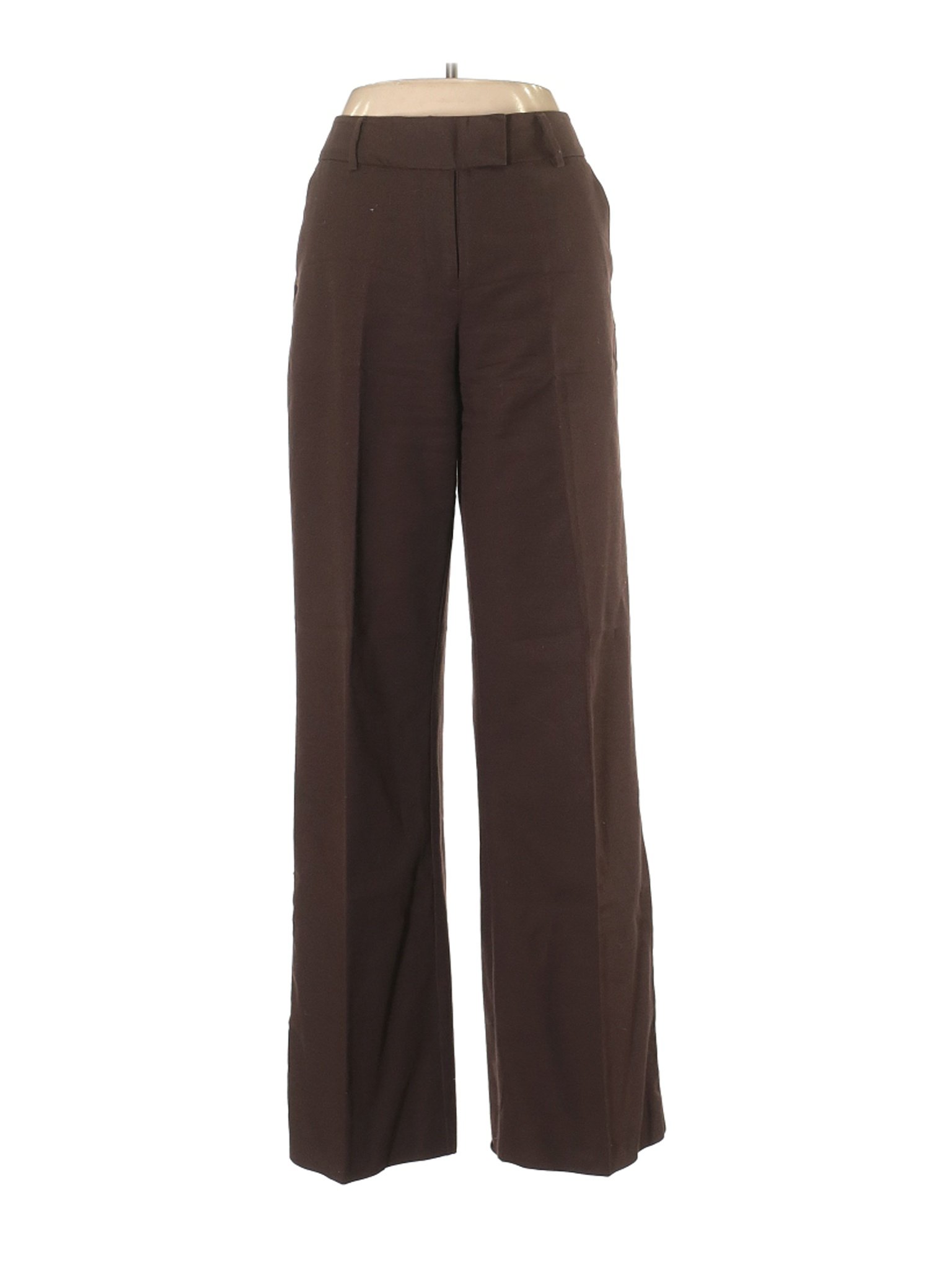Worthington Women Brown Dress Pants 8 | eBay