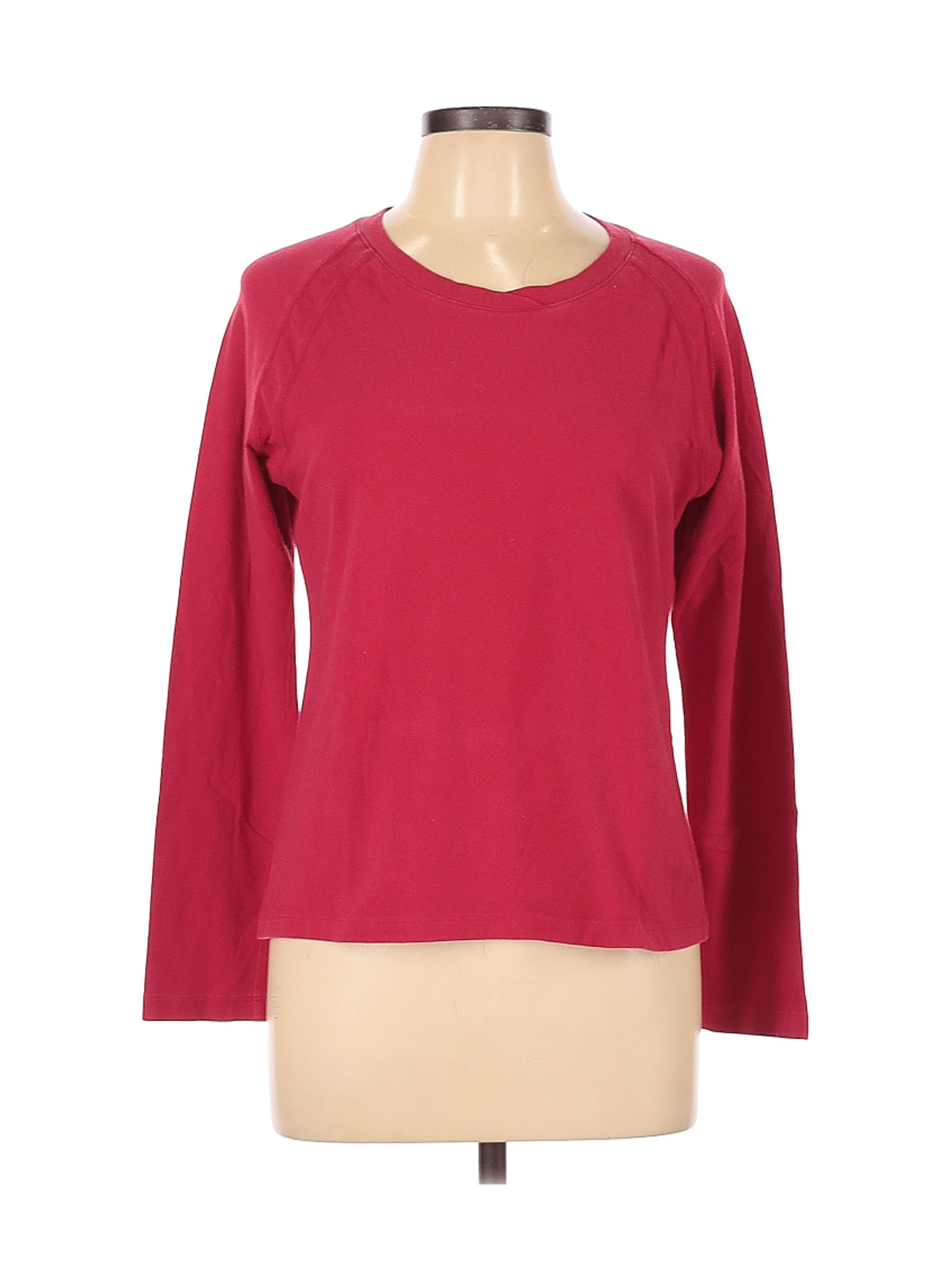 Danskin Now Women Red Long Sleeve T-Shirt L | eBay