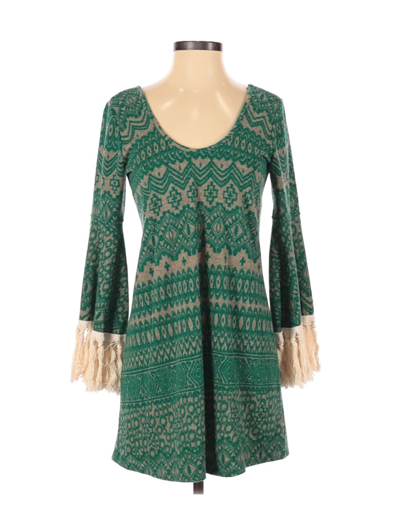 VAVA by Joy Han Green Casual Dress Size S - photo 1