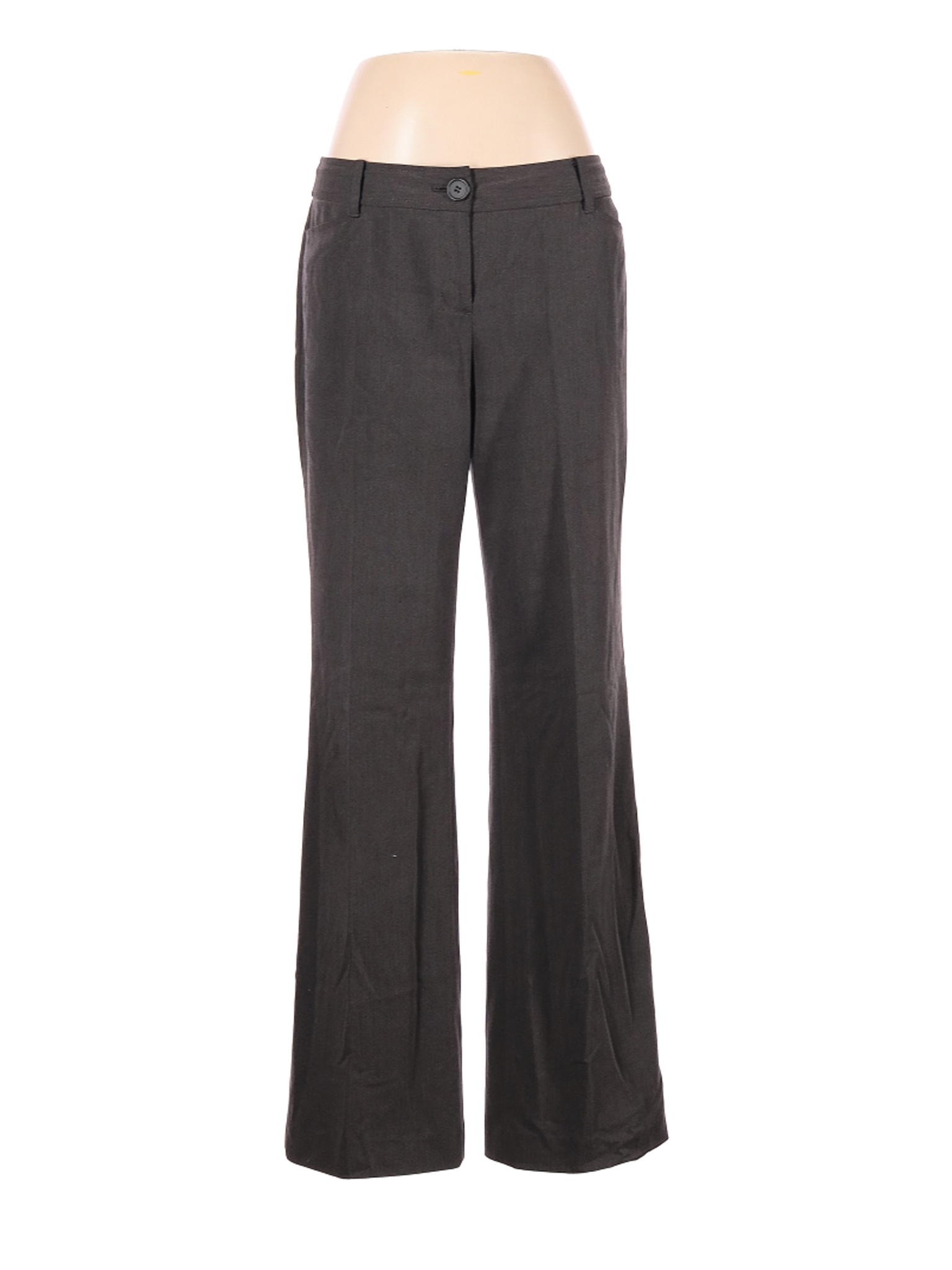Ann Taylor LOFT Women Gray Dress Pants 6 | eBay