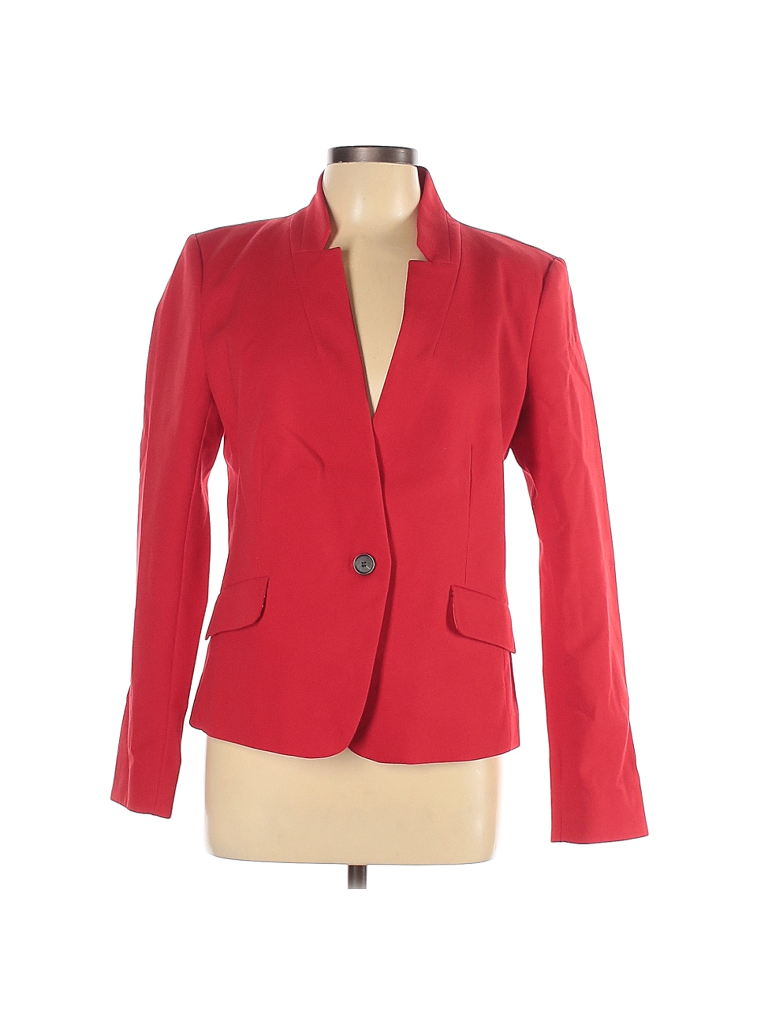 ann taylor red blazer