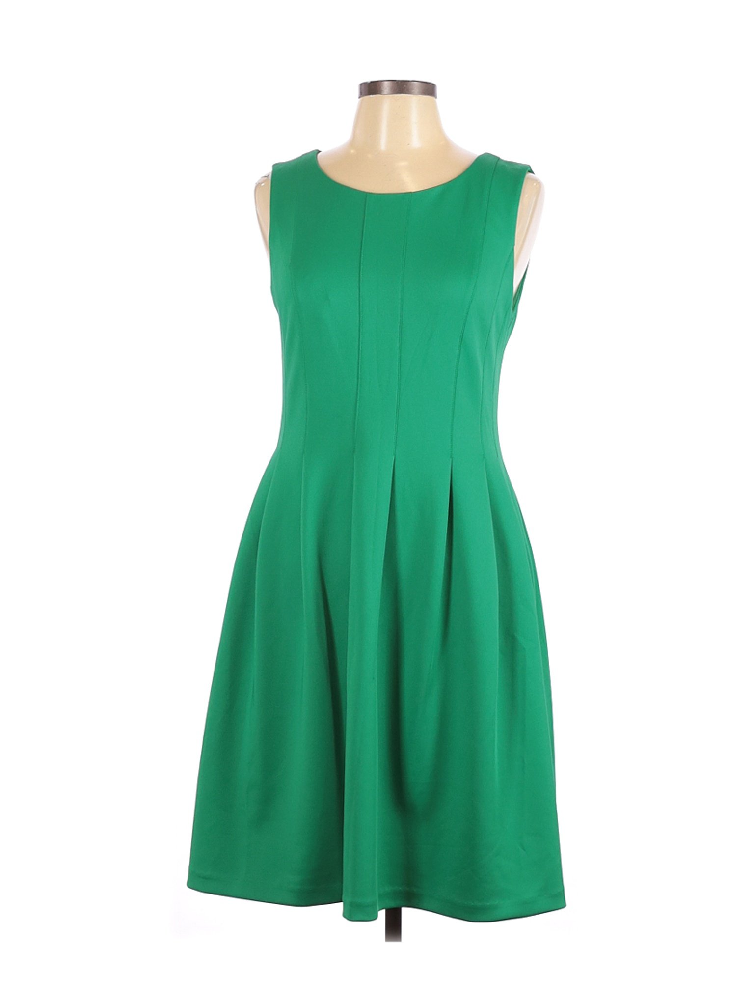 Calvin Klein Women Green Casual Dress 12 | eBay