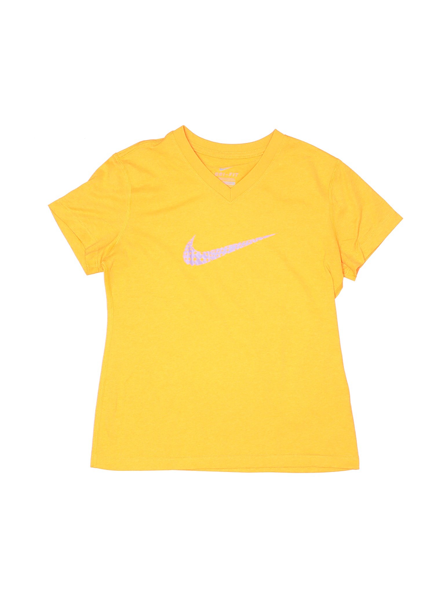 speed yellow nike shirt