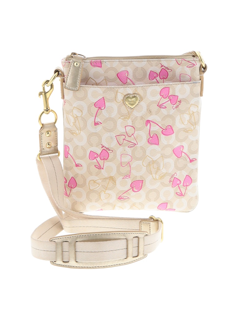 coach poppy heart purse