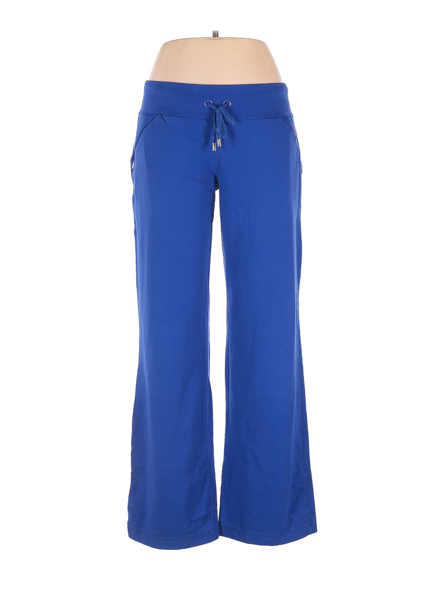 Danskin Now Women Blue Casual Pants L Petites | eBay