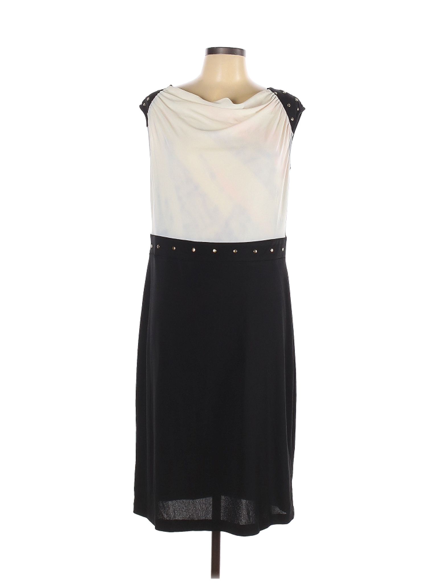 NWT Ashley Stewart Women Black Casual Dress 12 Plus | eBay