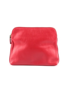 India Hicks Leather Clutch