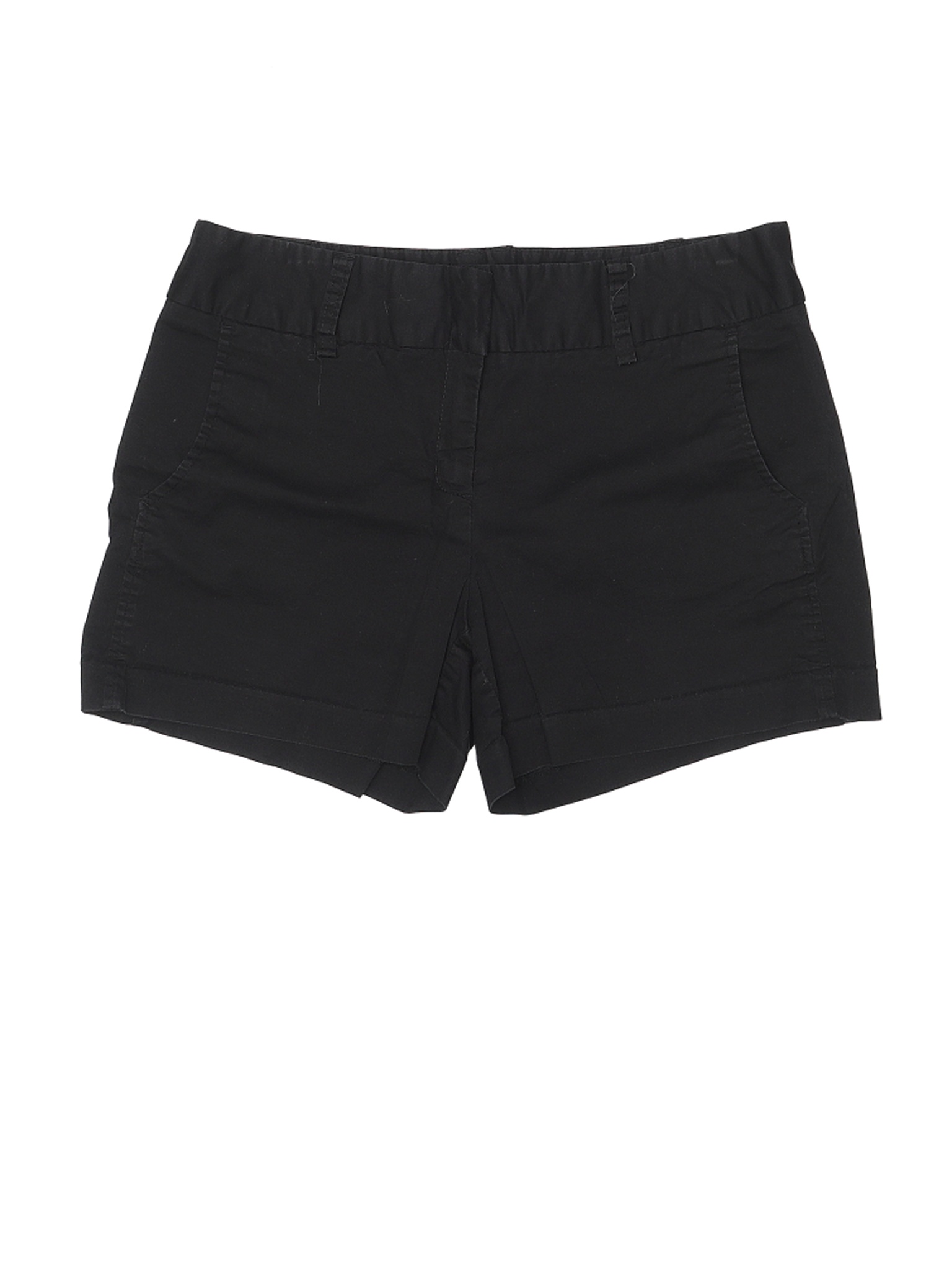 Daisy Fuentes Women Black Khaki Shorts 8 | eBay