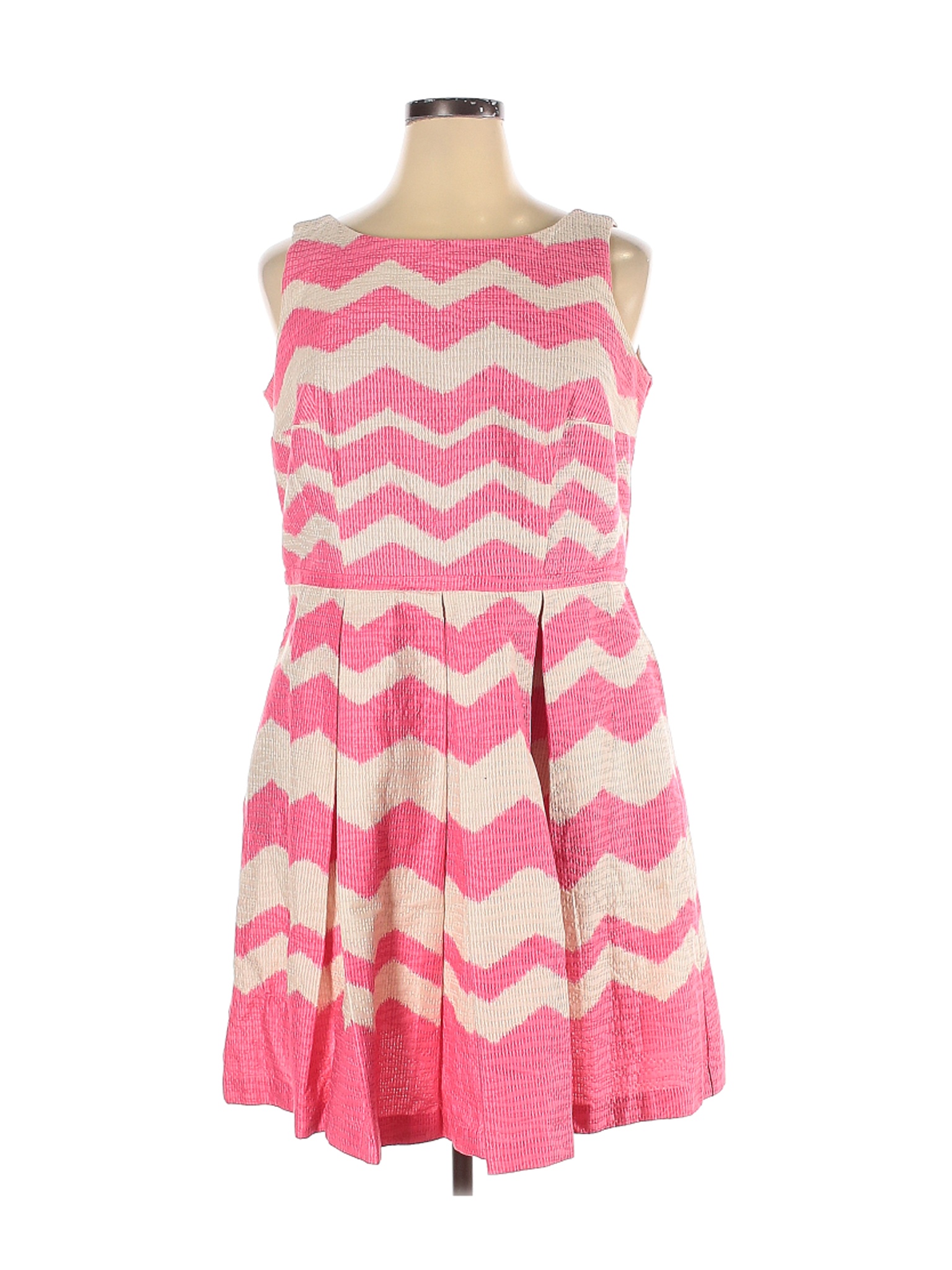 ELOQUII Women Pink Casual Dress 16 Plus | eBay