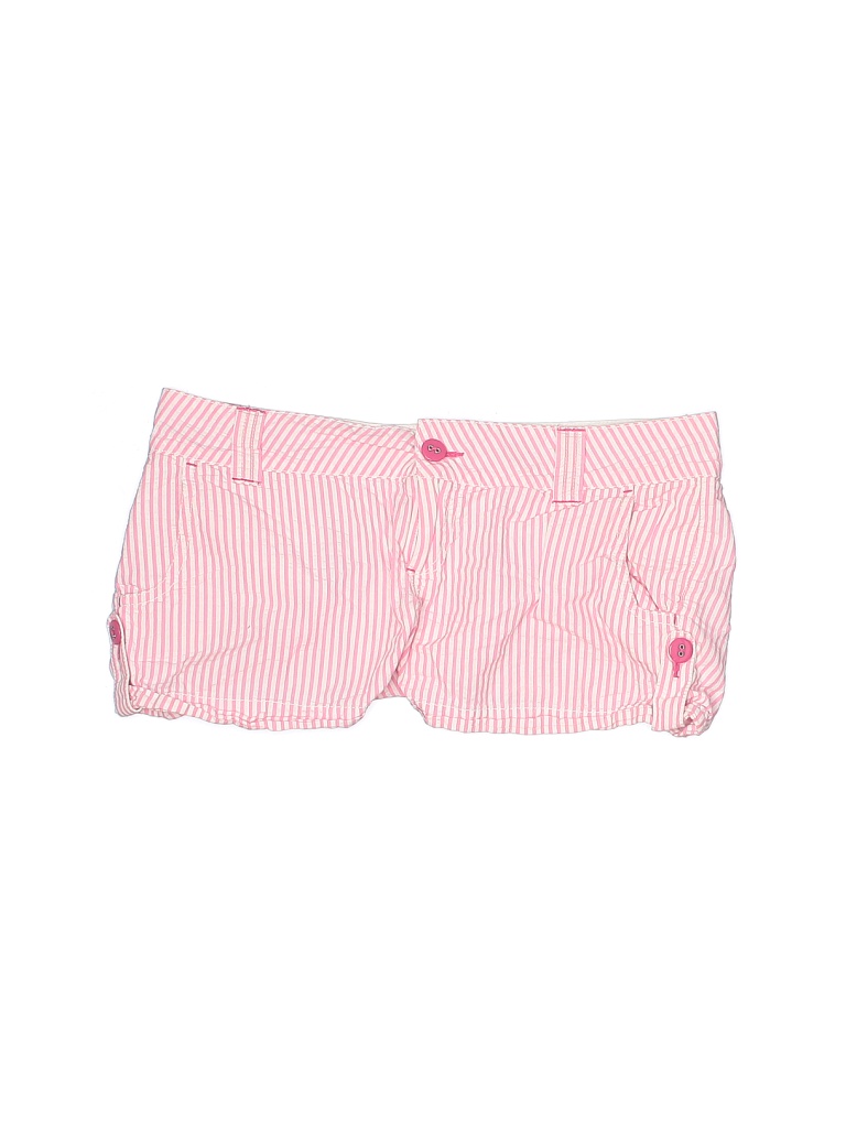 Xhilaration 100% Cotton Pink Khaki Shorts Size 3 - photo 1