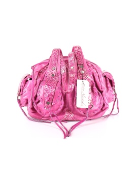 Pietro Alessandro Leather Shoulder Bag