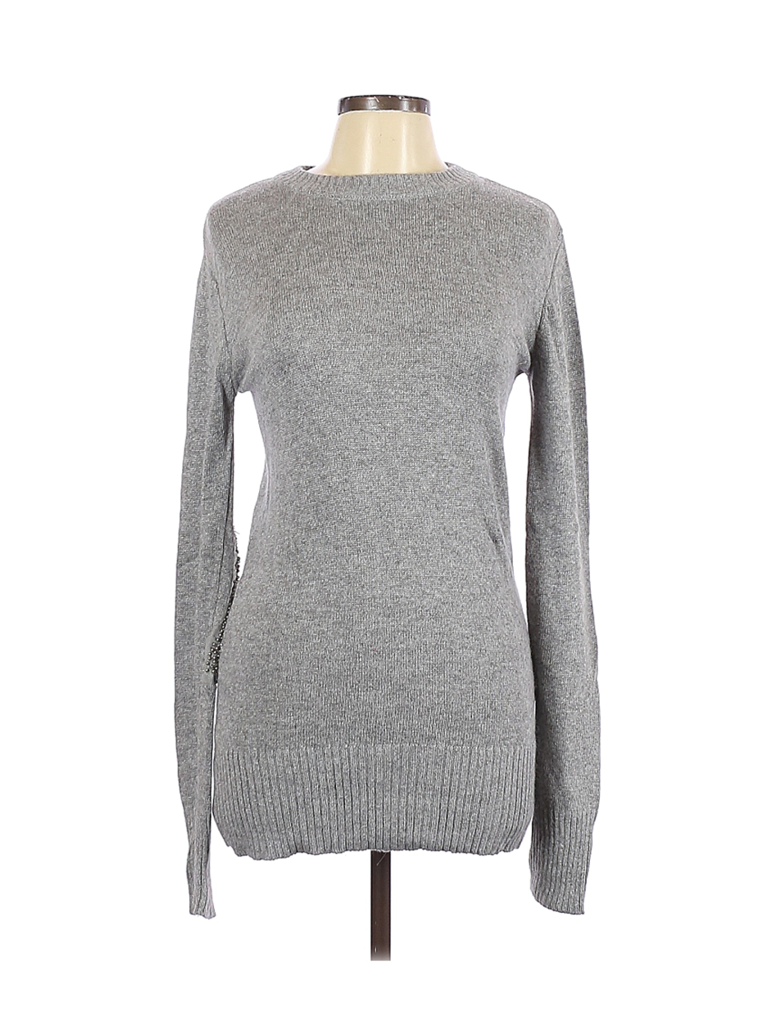 Zara Women Gray Pullover Sweater L | eBay