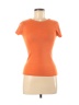 Michael Stars 100% American Orange Short Sleeve T-Shirt One Size - photo 1