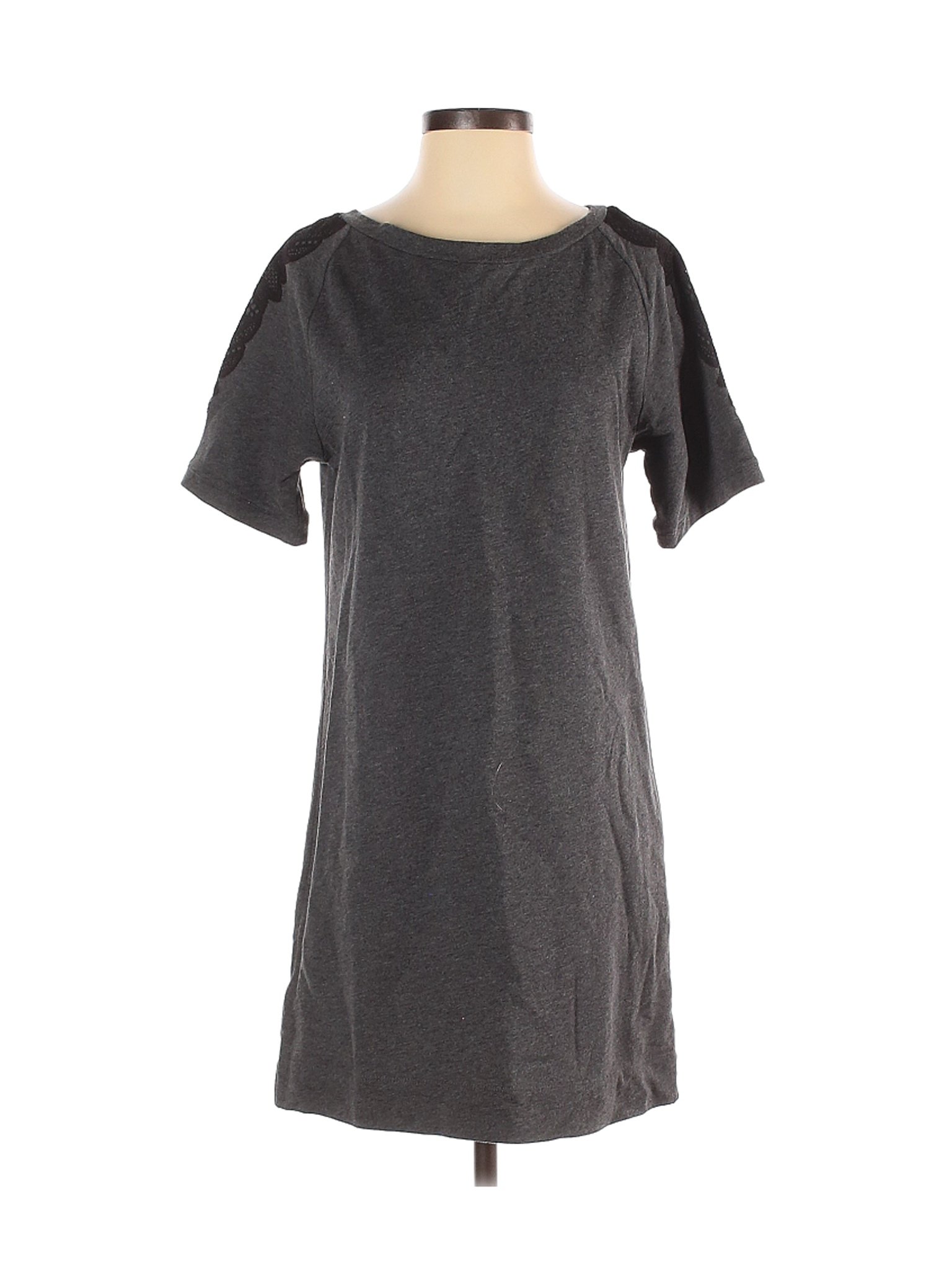 NWT Ann Taylor LOFT Women Gray Casual Dress S | eBay