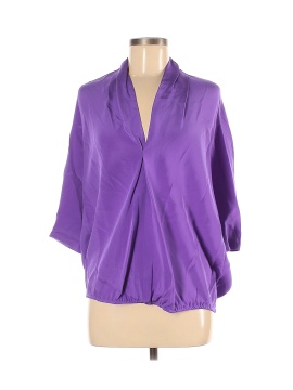 Ramy Brook Short Sleeve Silk Top