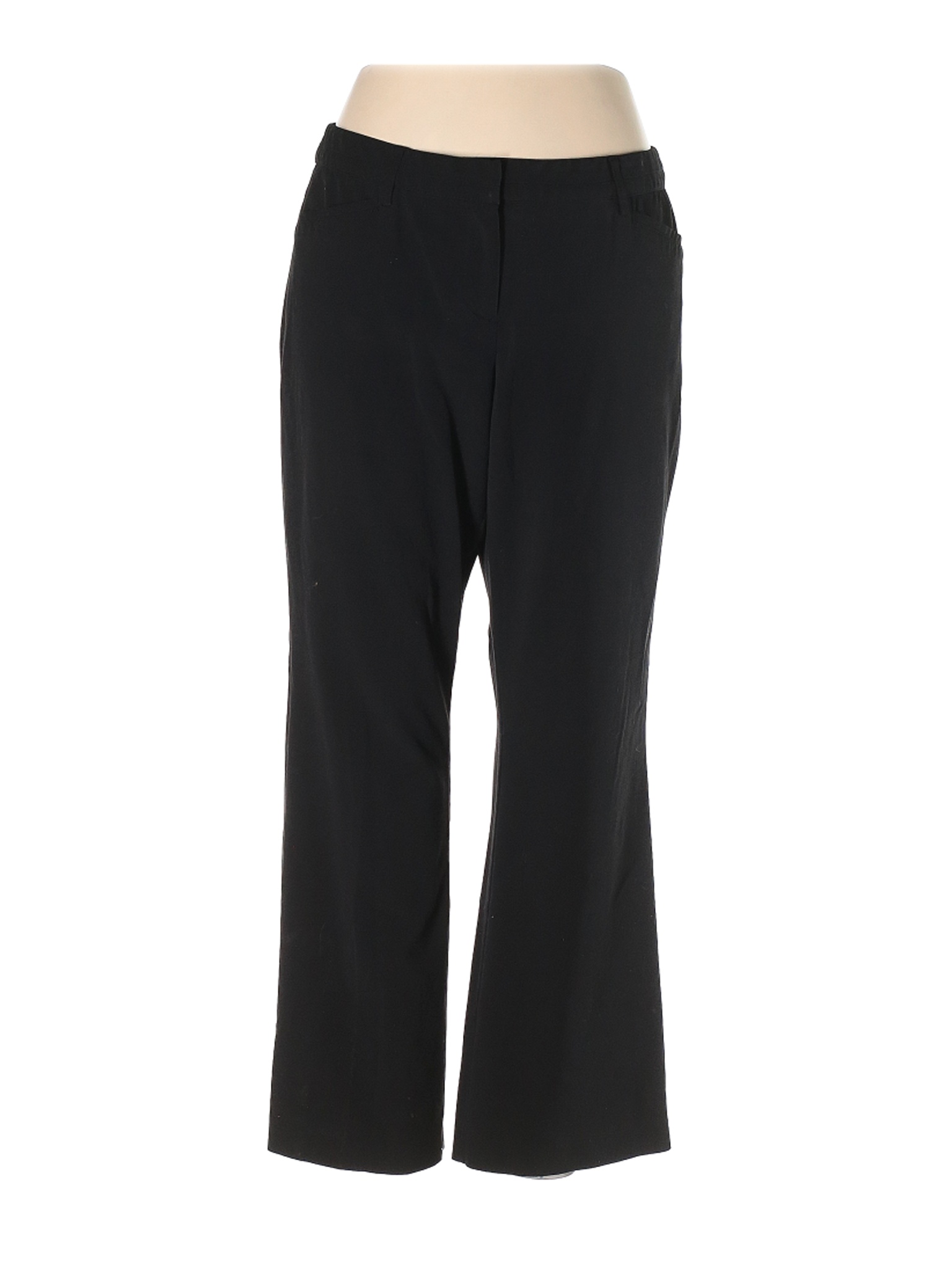 Lane Bryant Women Black Dress Pants 14 Plus | eBay