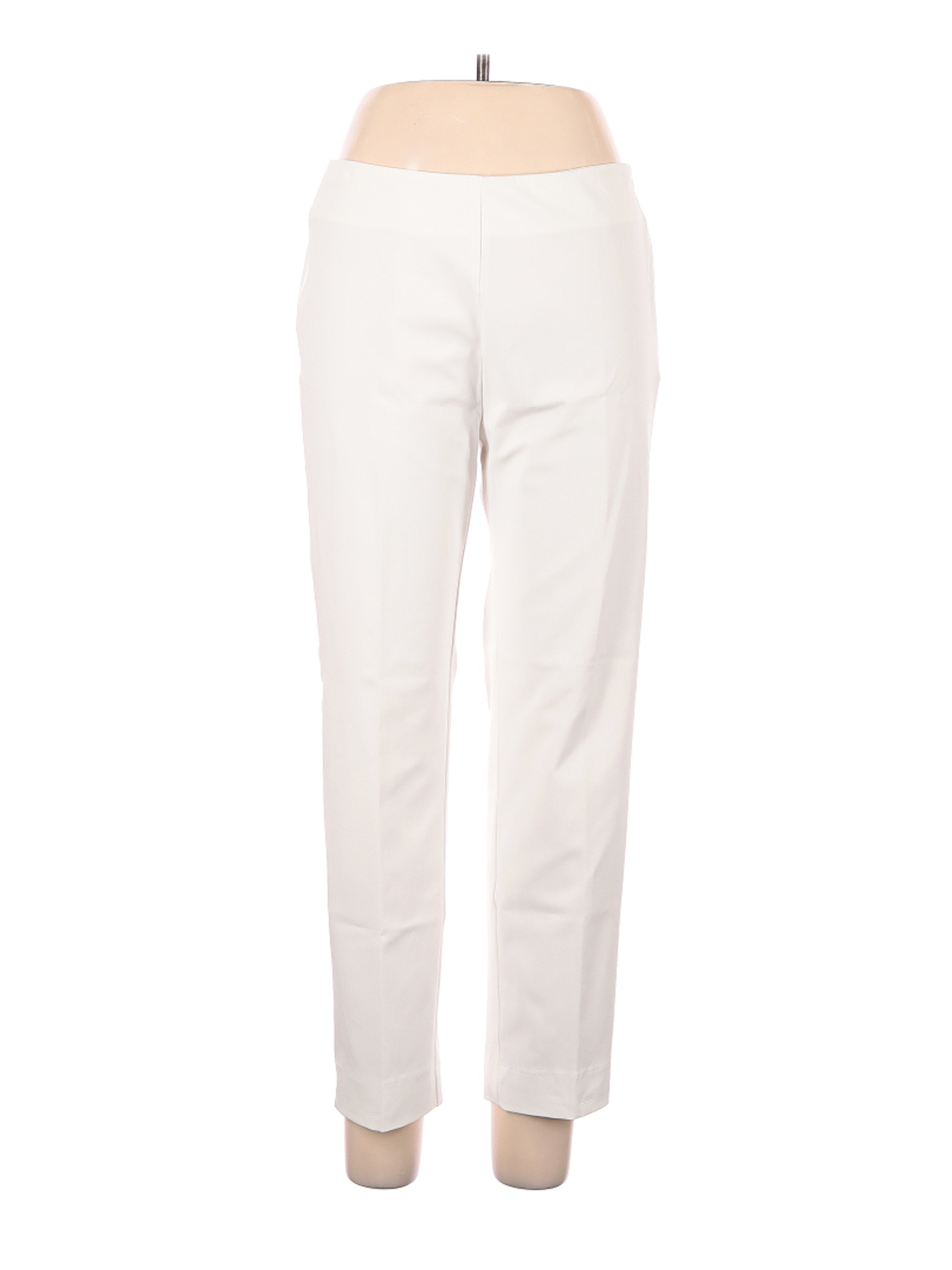 Estelle and Finn Women White Dress Pants 8 | eBay