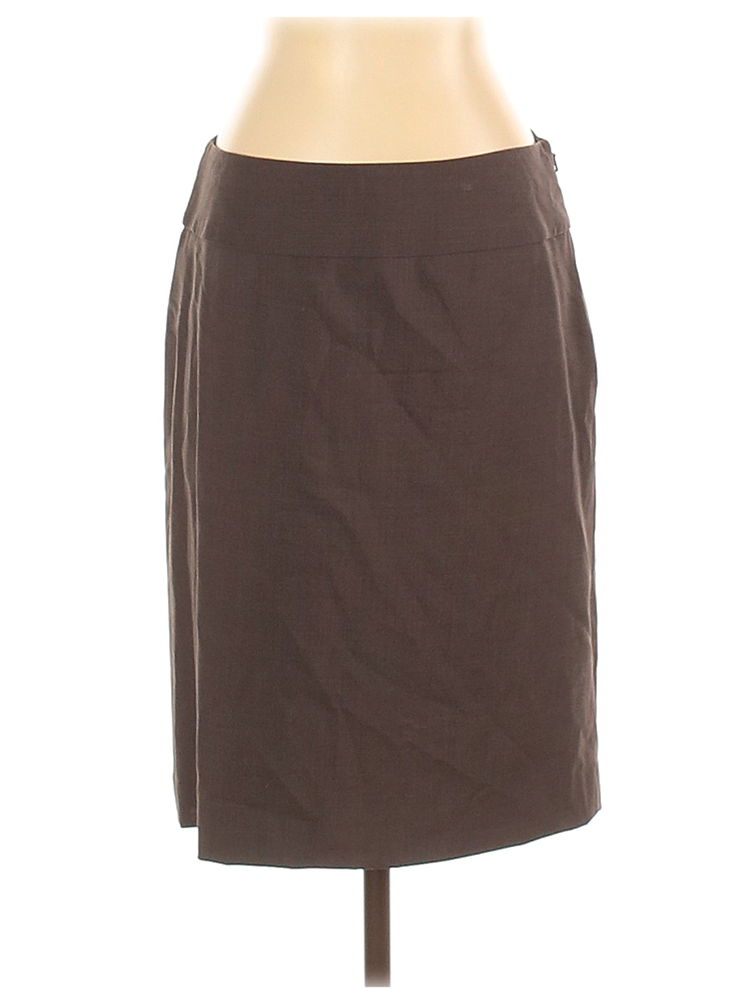 Banana Republic Women Brown Wool Skirt 4 Petites | eBay