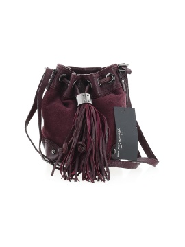 Kenneth Cole New York Leather Bucket Bag