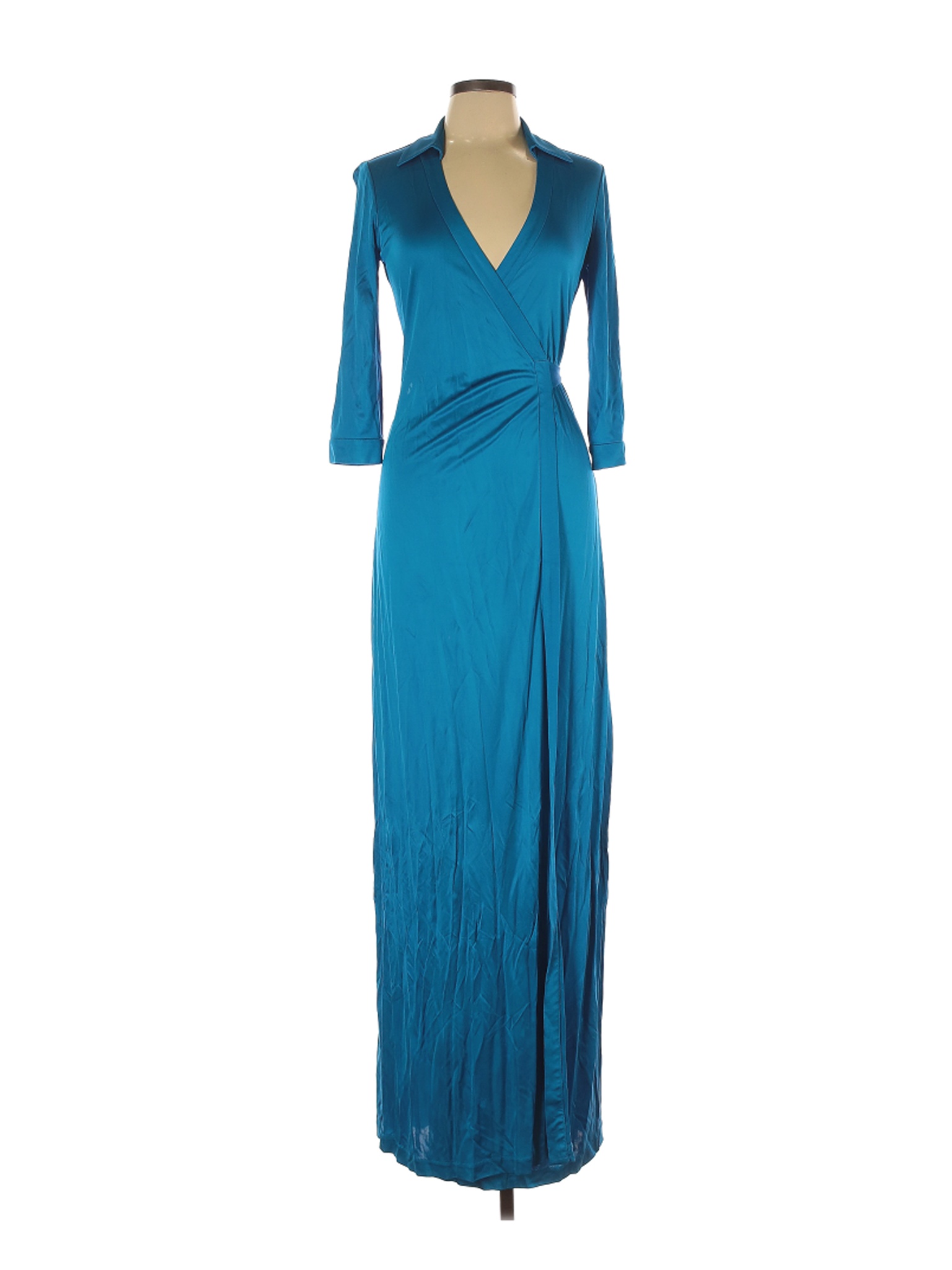 Diane von Furstenberg Women Green Casual Dress 10 | eBay
