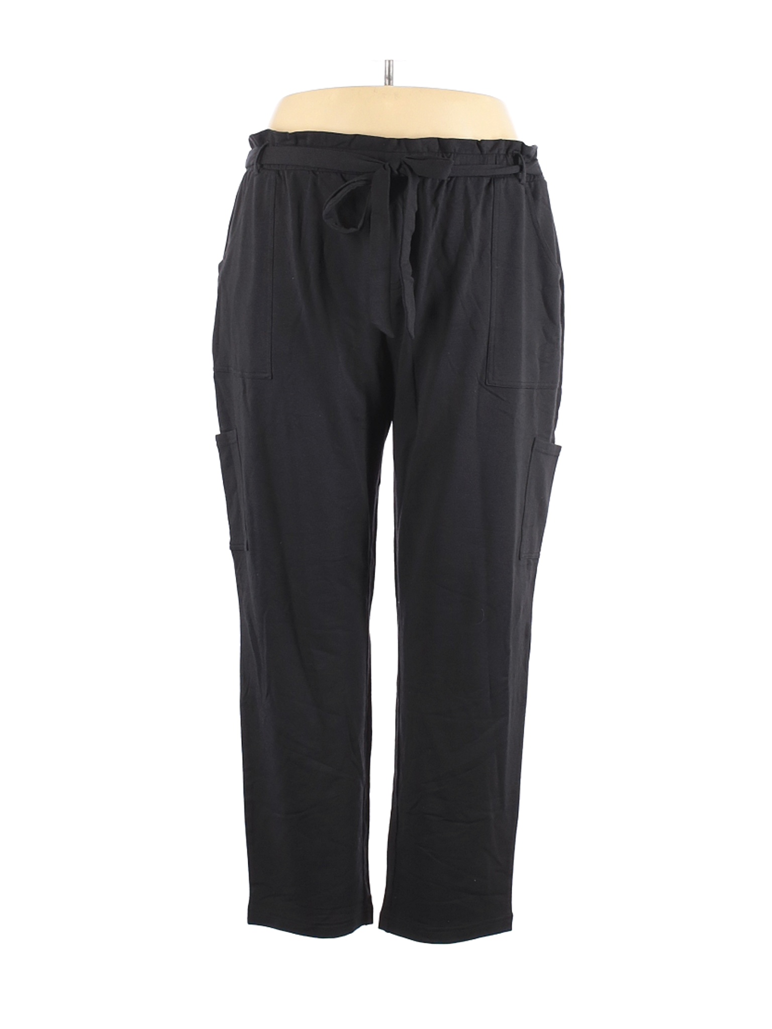 Anybody Women Black Cargo Pants 2X Plus | eBay