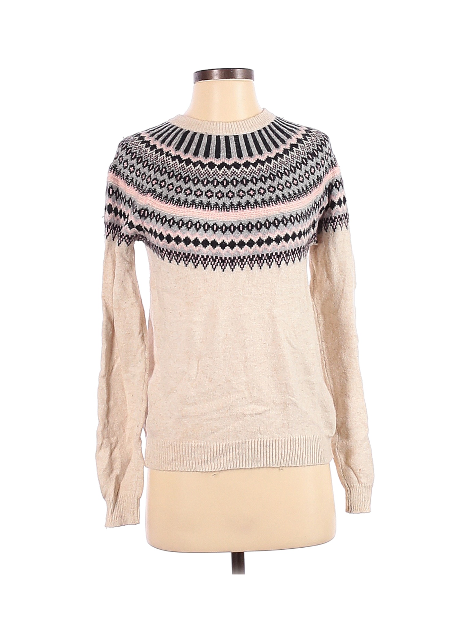 H&M L.O.G.G. Women Brown Pullover Sweater XS | eBay