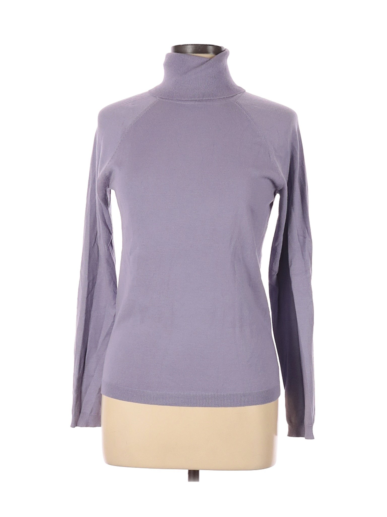 Talbots Women Purple Turtleneck Sweater M | eBay