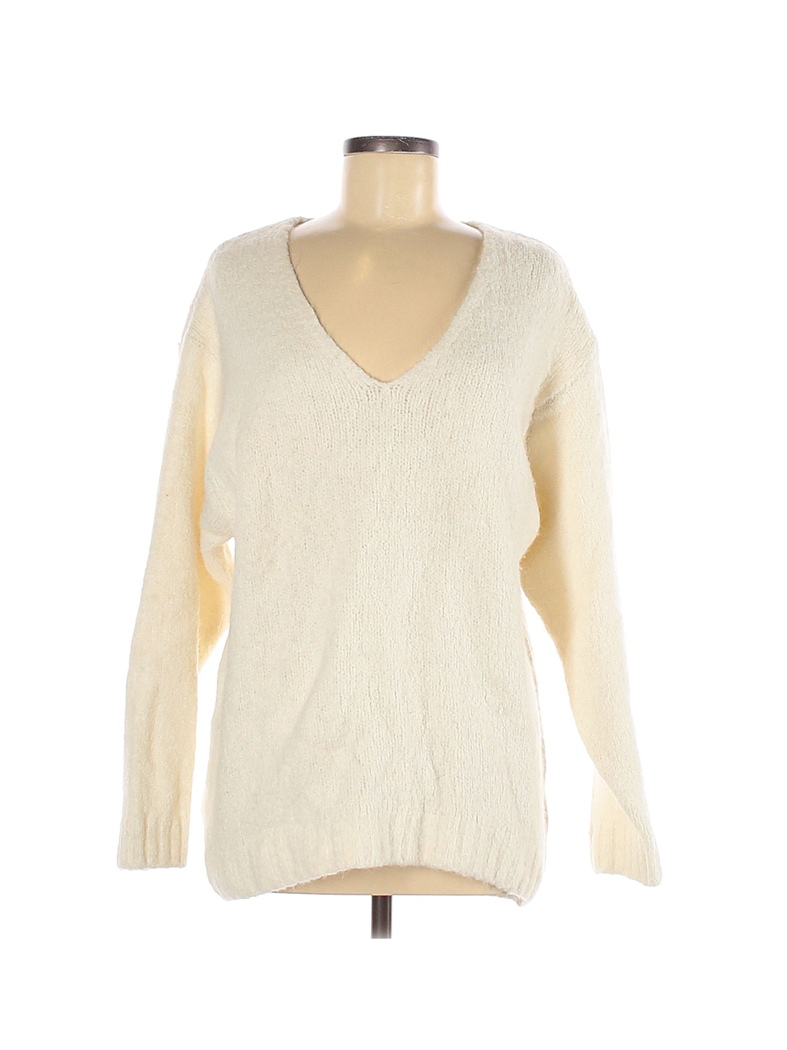 H&M Women Ivory Pullover Sweater M | eBay