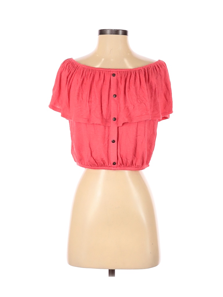 American Rag Cie Pink Short Sleeve Top Size S - photo 1