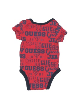 Guess Baby Short Sleeve Onesie (view 2)