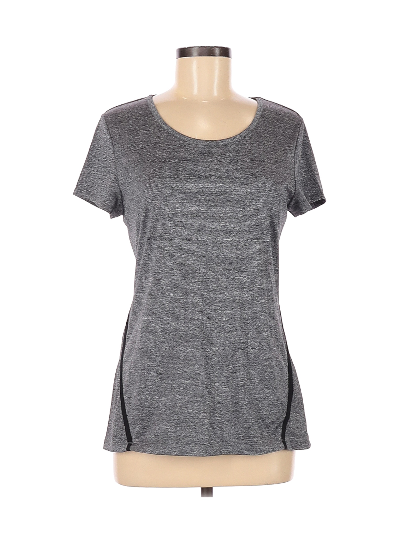 Mondetta Women Gray Active T-Shirt M | eBay