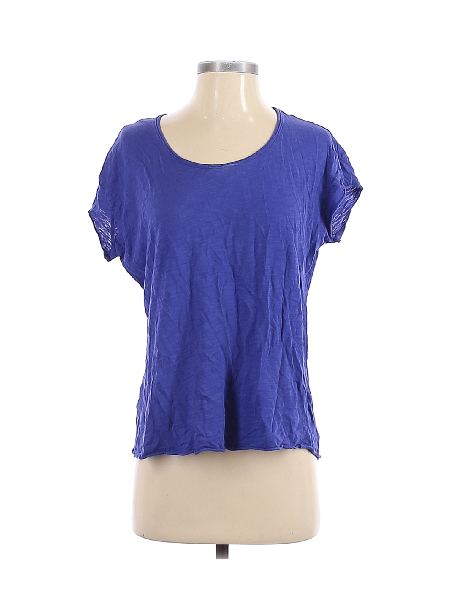 Mango Women Blue Short Sleeve T-Shirt S | eBay