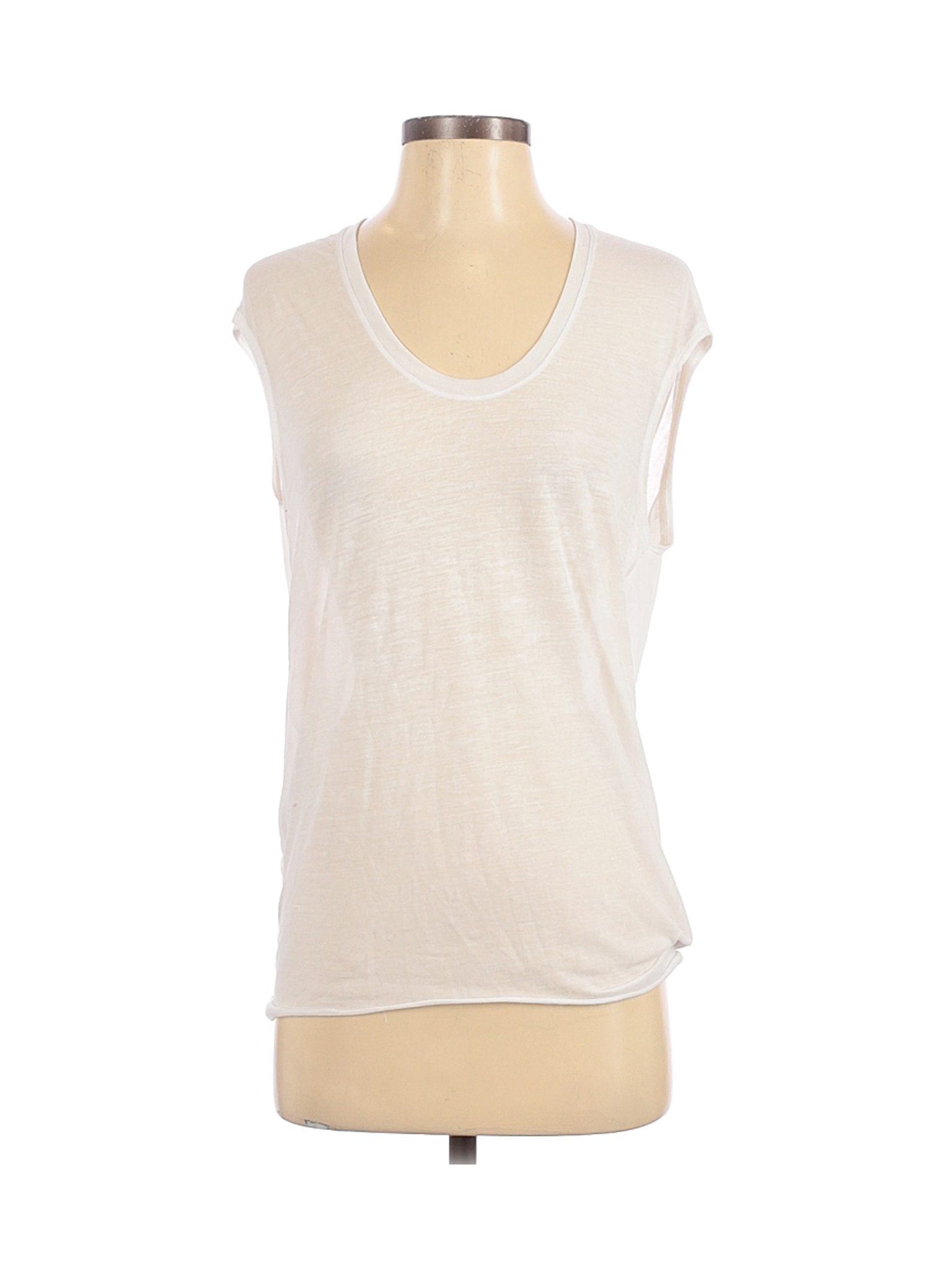 HELMUT Helmut Lang Women Ivory Short Sleeve Top P | eBay