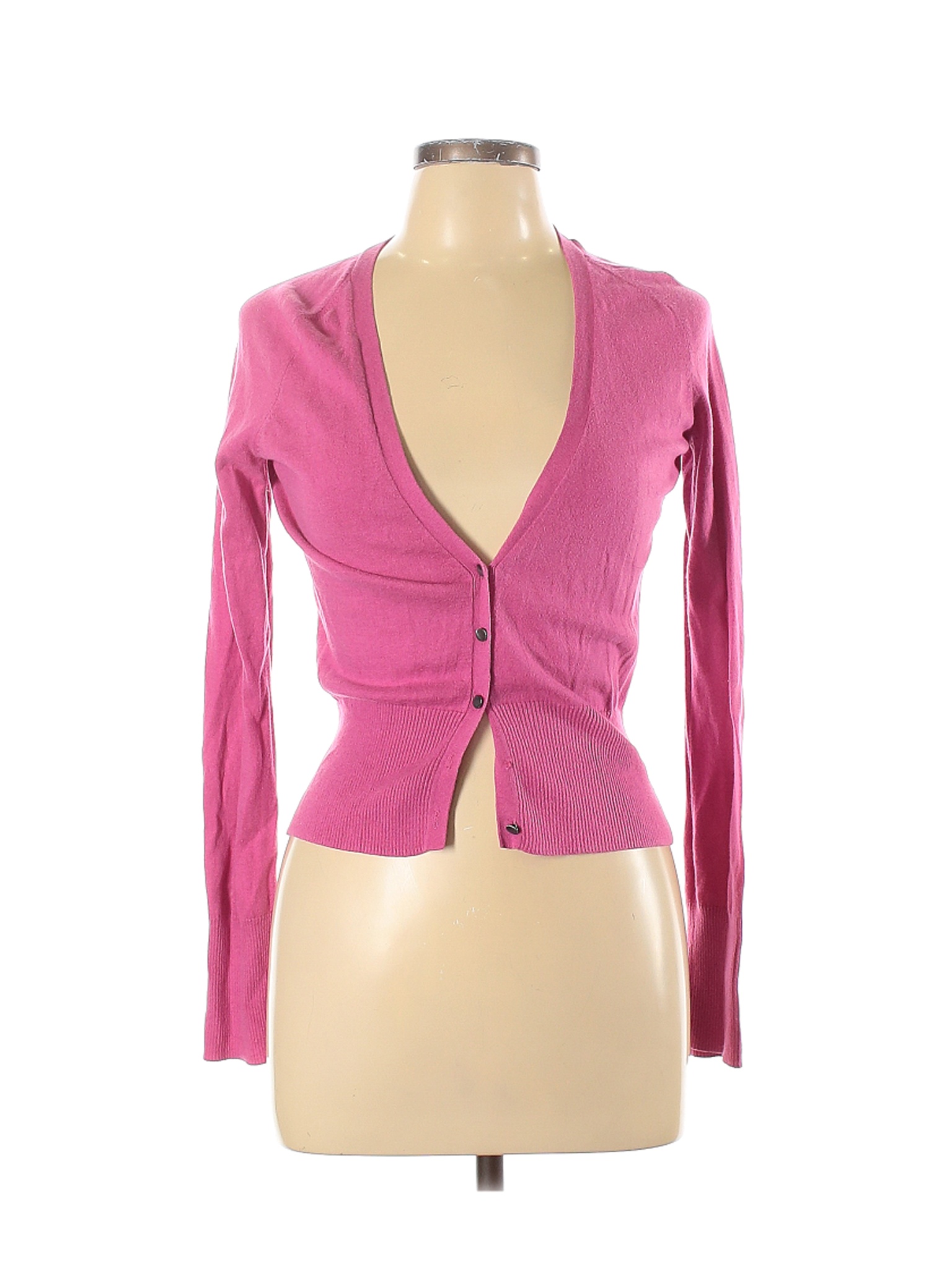 Express Women Pink Cardigan L | eBay