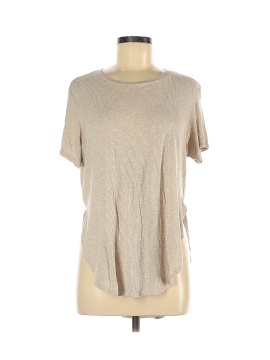 Joah Brown Short Sleeve Blouse