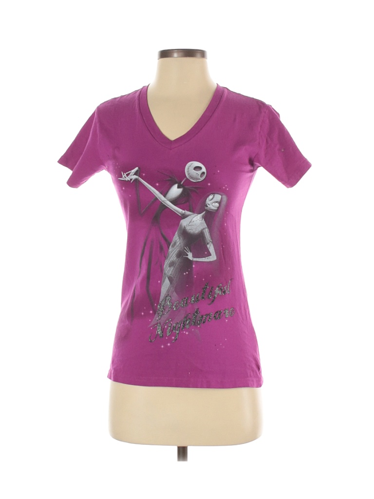 Disney Store 100% Cotton Pink Short Sleeve T-Shirt Size XS - photo 1