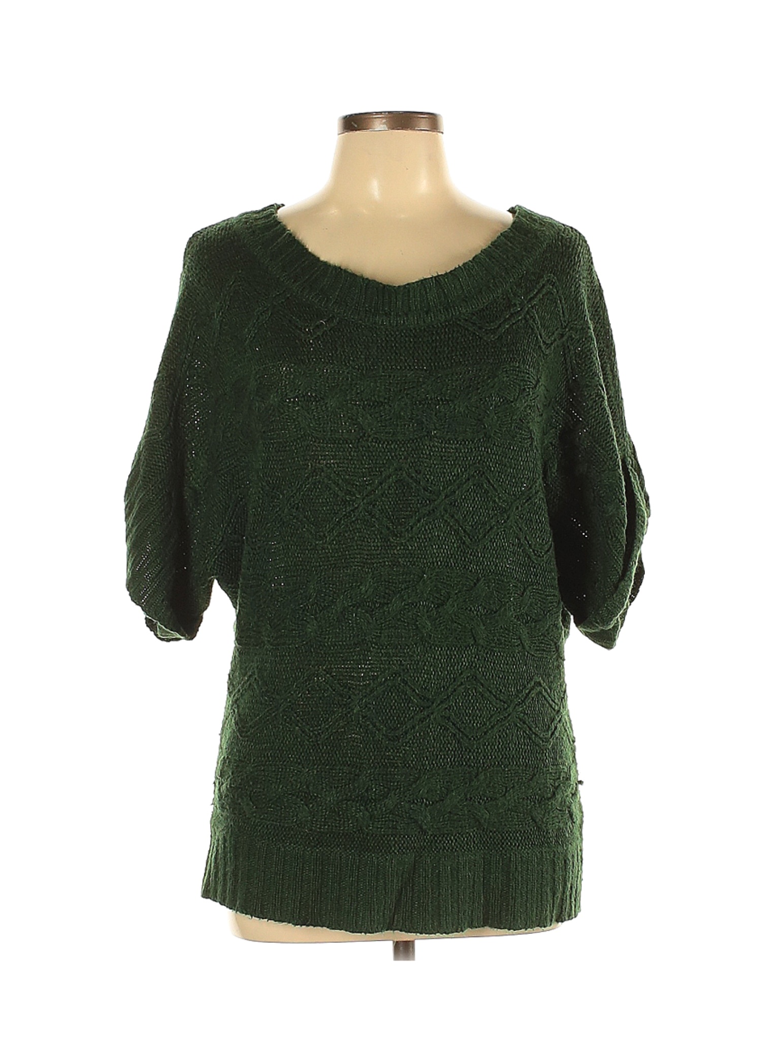 Forever 21 Women Green Pullover Sweater L | eBay
