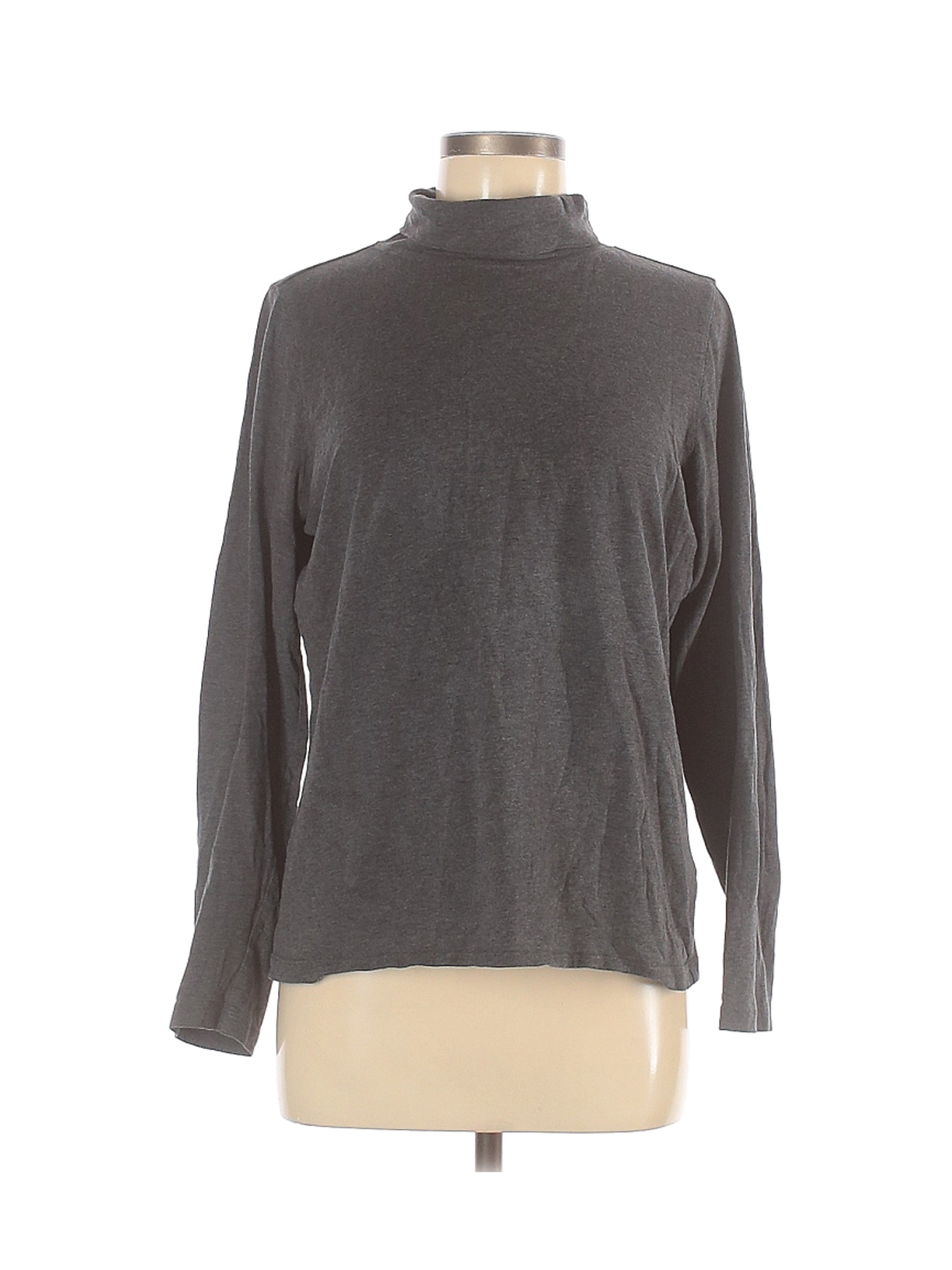 L.L.Bean Women Gray Pullover Sweater M | eBay