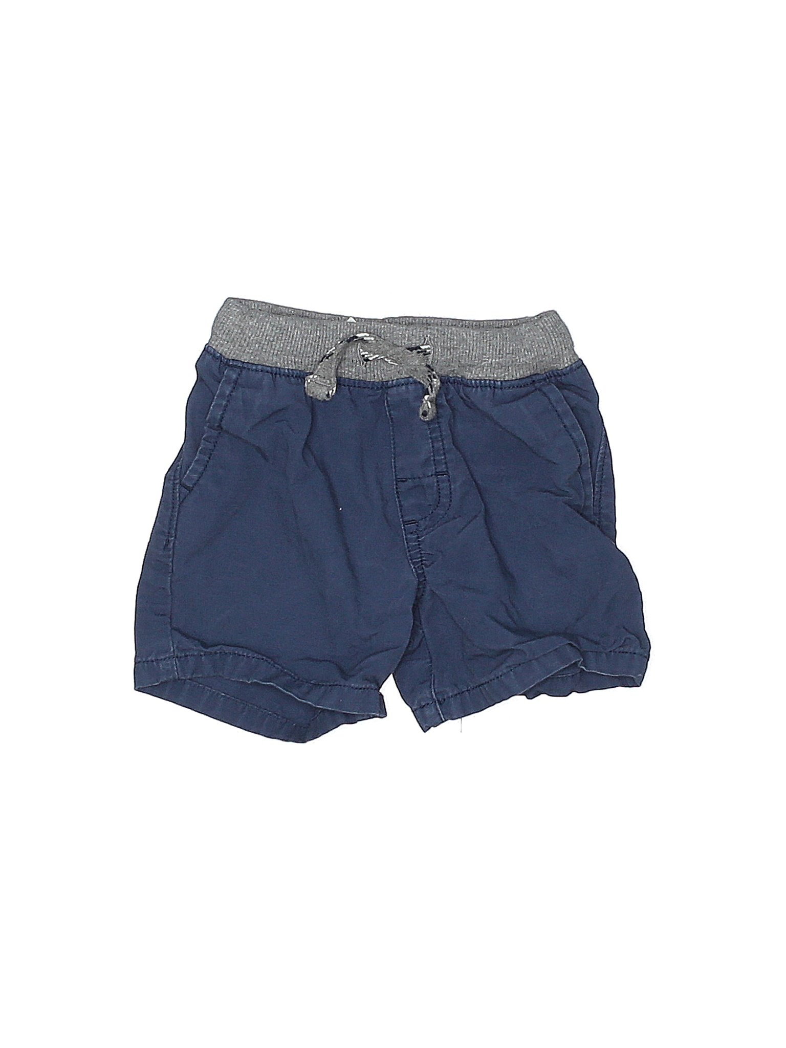 womens navy blue khaki shorts