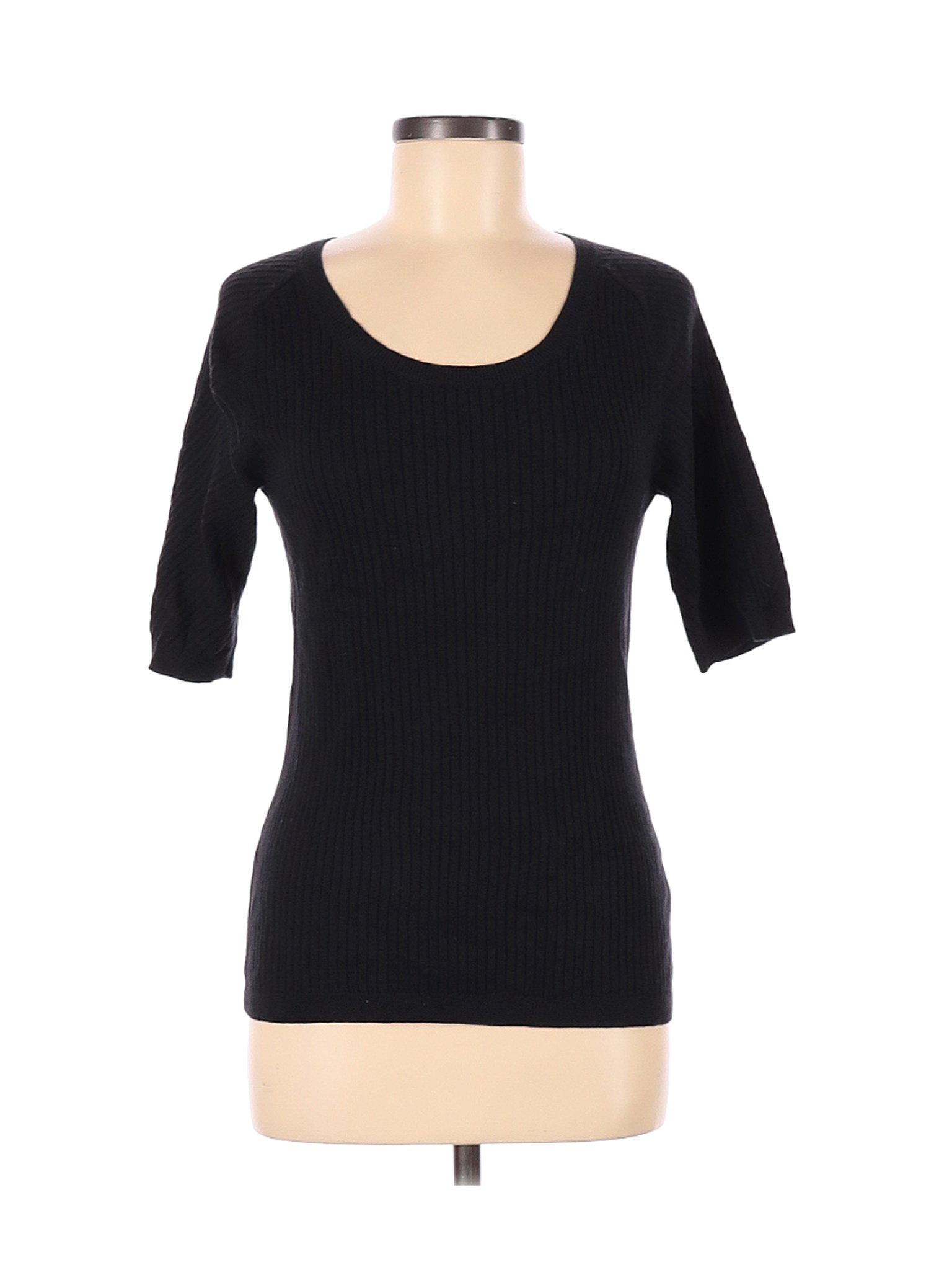 Lands' End Women Black Pullover Sweater L | eBay