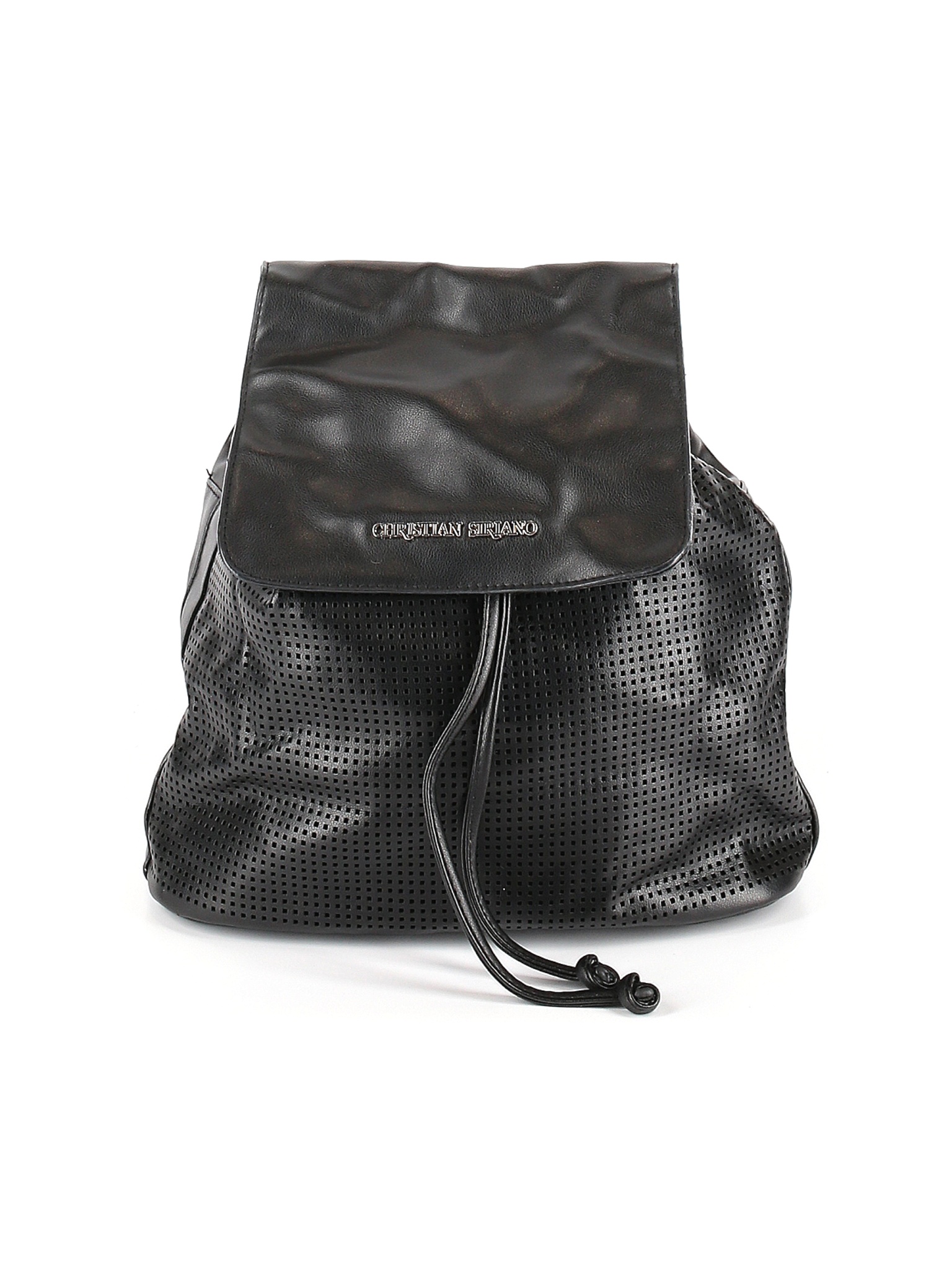 christian siriano black backpack