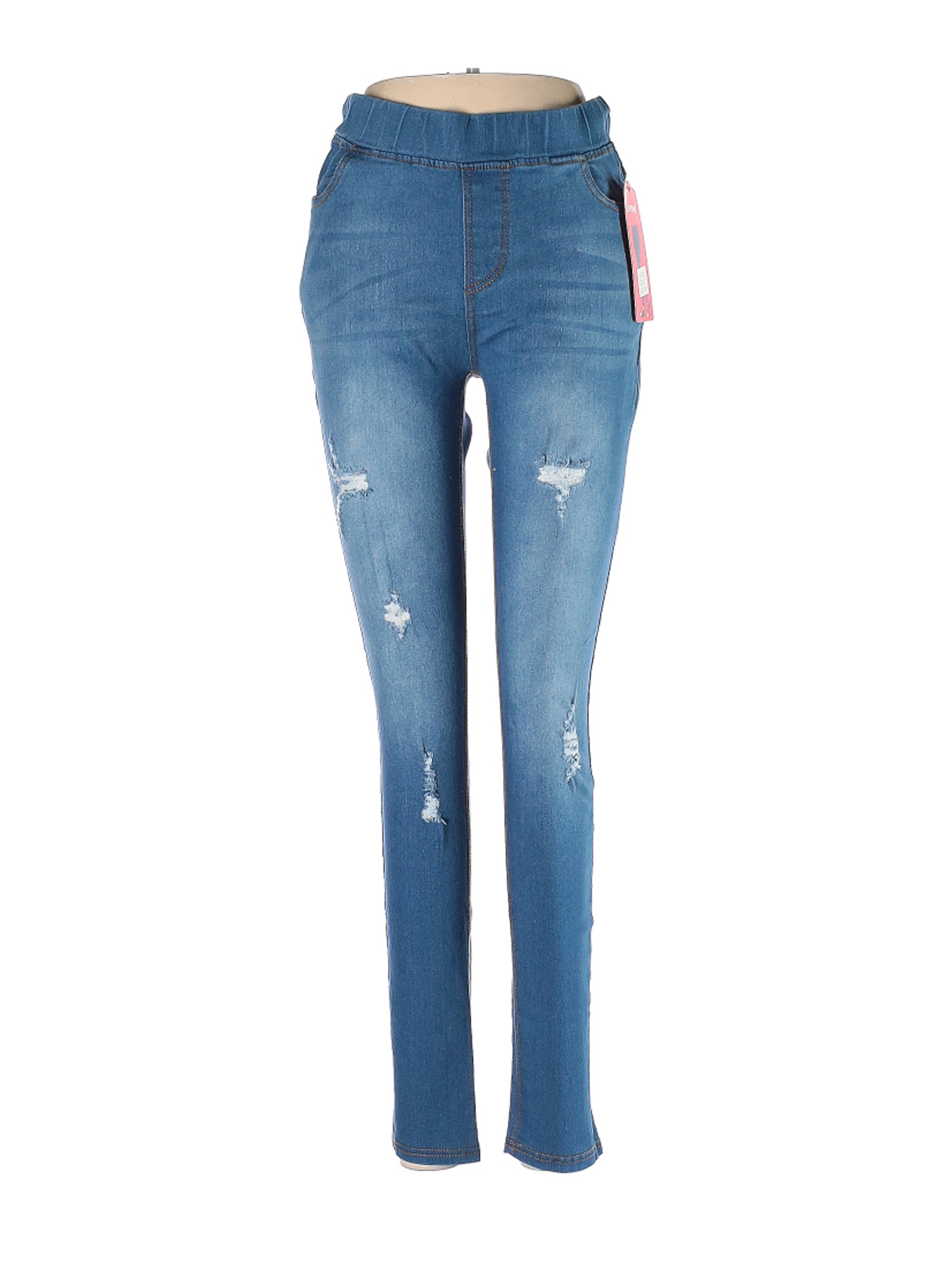 blue jeggings womens