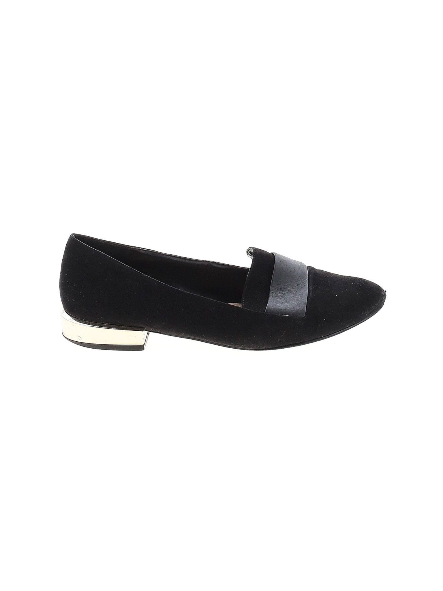 aldo black pointed flats