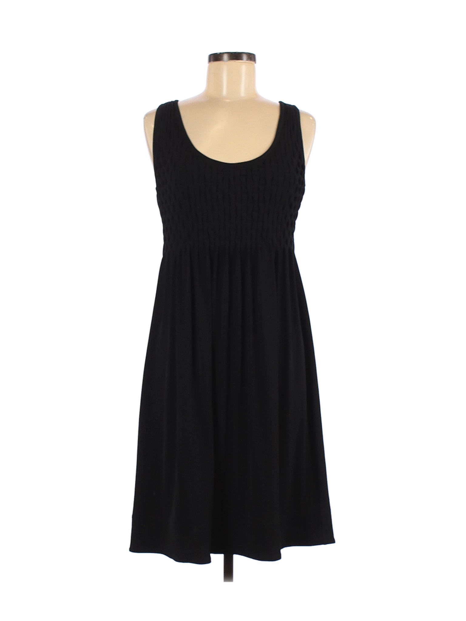 Saks Fifth Avenue Women Black Casual Dress 8 | eBay