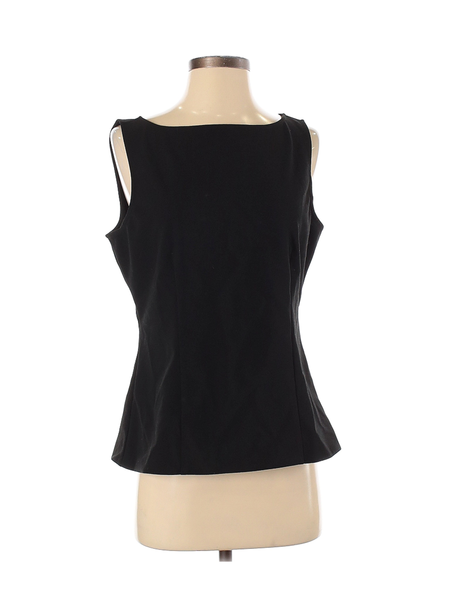 Ann Taylor Women Black Sleeveless Blouse S | eBay