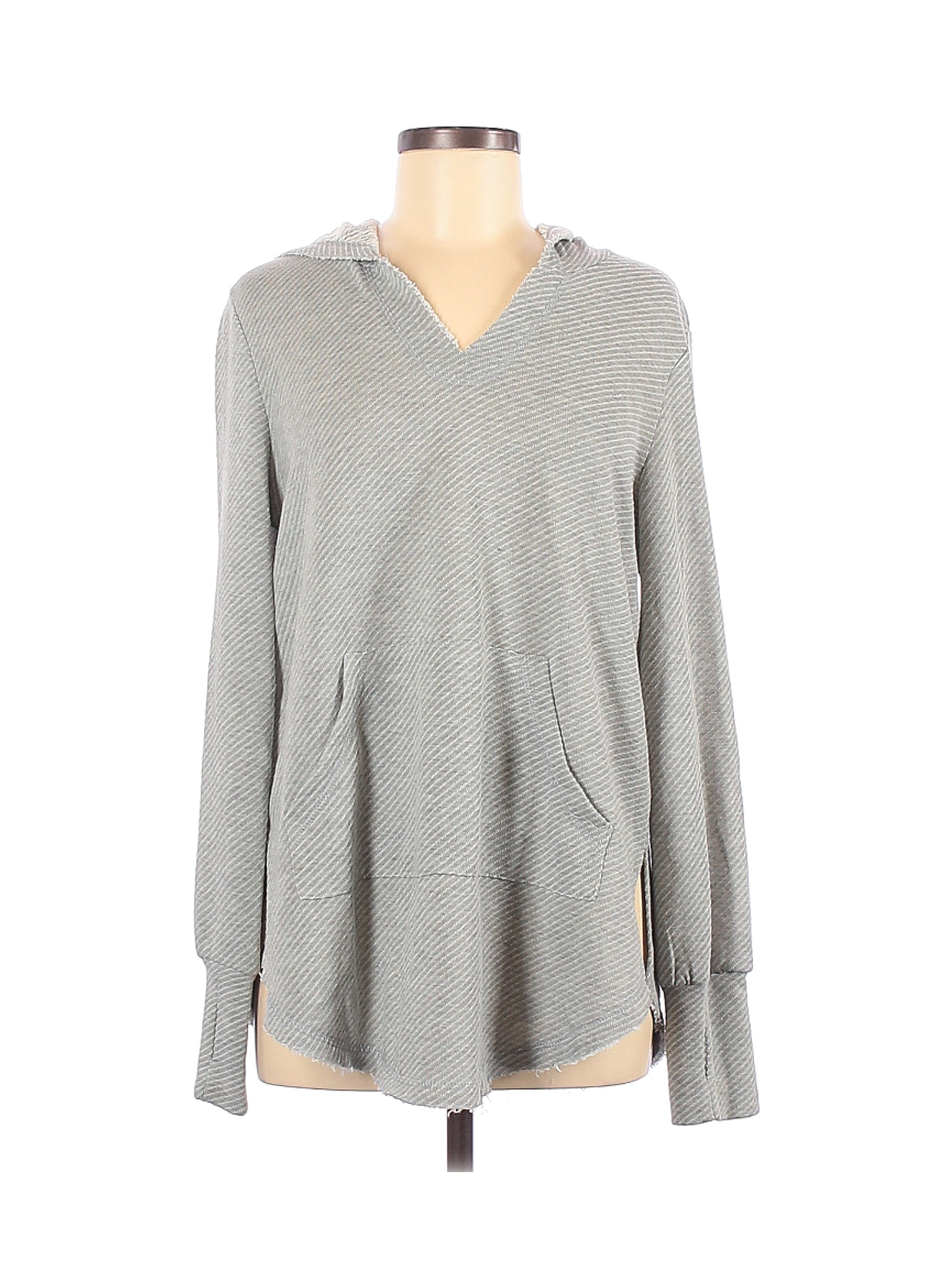 Weekend Suzanne Betro Women Gray Pullover Hoodie L | eBay