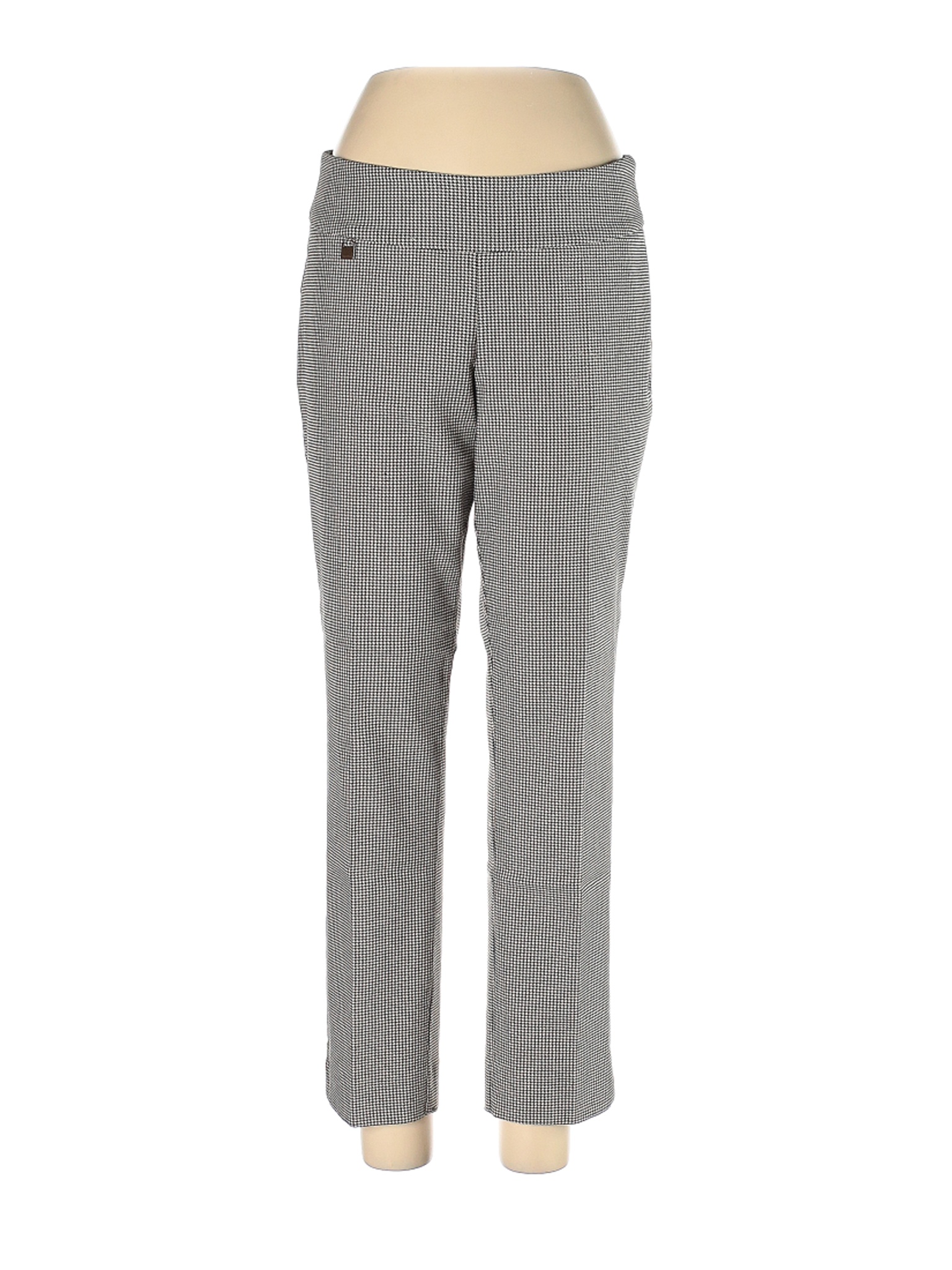 Peck & Peck Women Gray Casual Pants 10 Petites | eBay